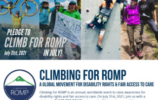 Climbing For ROMP